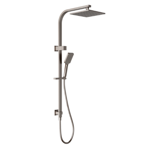 Eden Square 200mm Multifunction Shower Set (1 & 2 Hose)