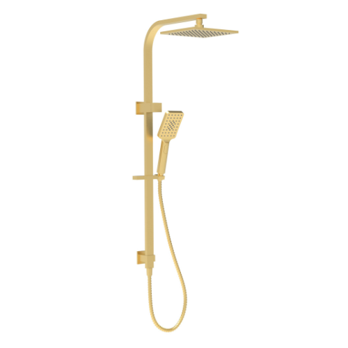 Eden Square 200mm Multifunction Shower Set (1 & 2 Hose)