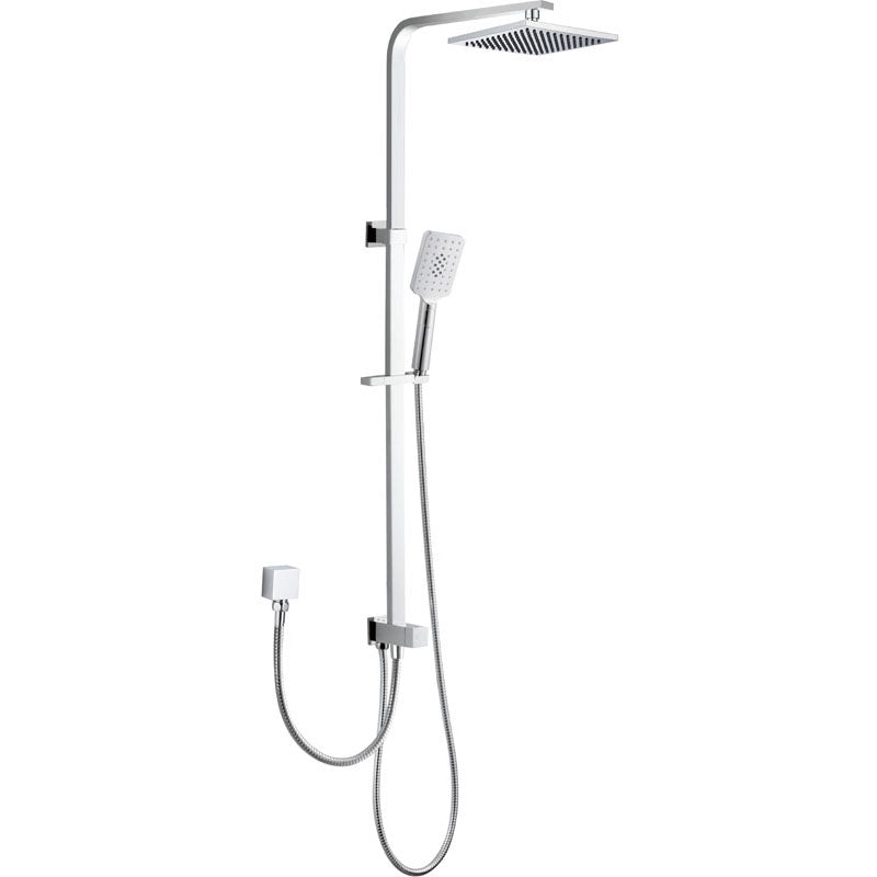 Eden Square 200mm Multifunction Shower Set (1 & 2 Hose)