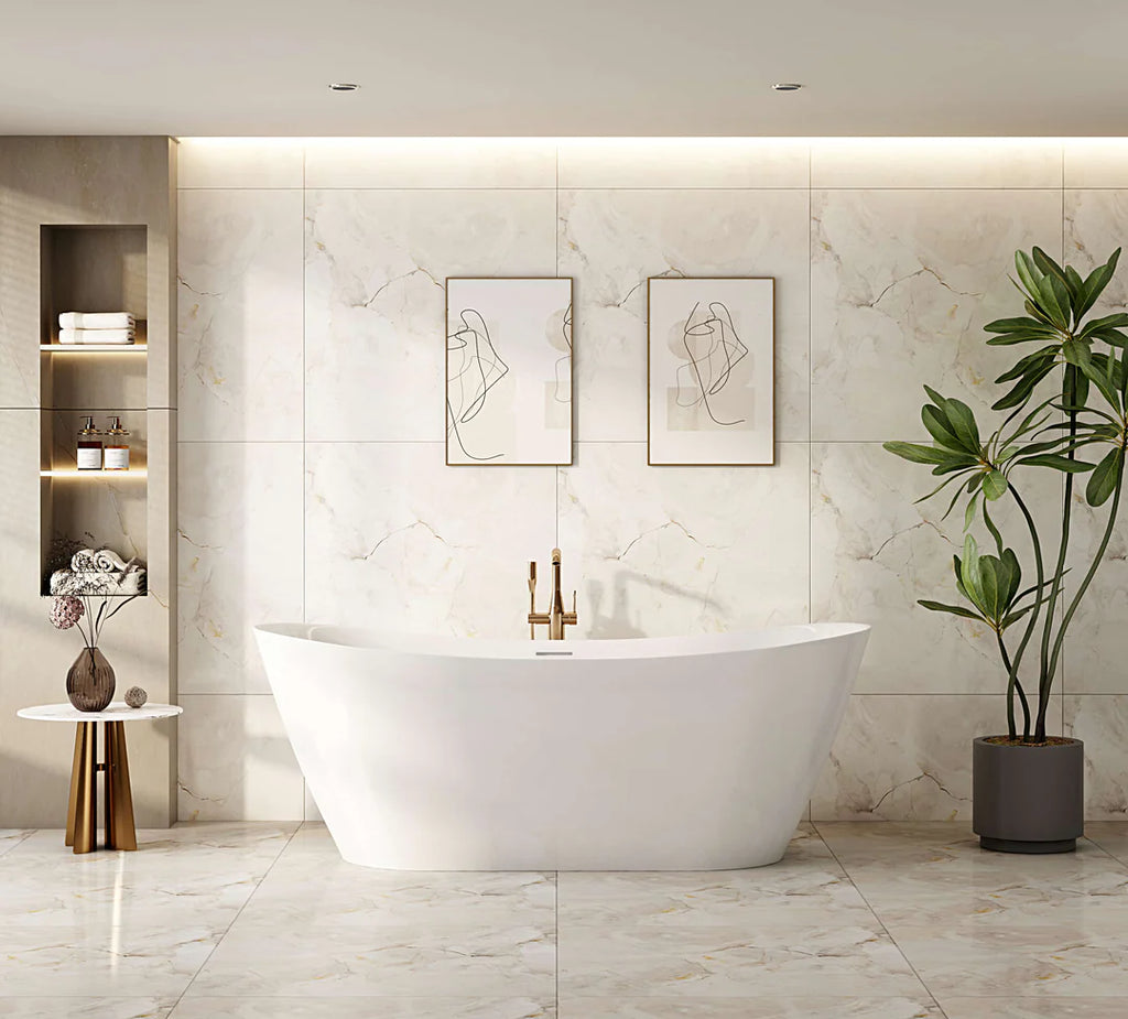 Disney Ultra-Thin Freestanding Bathtub