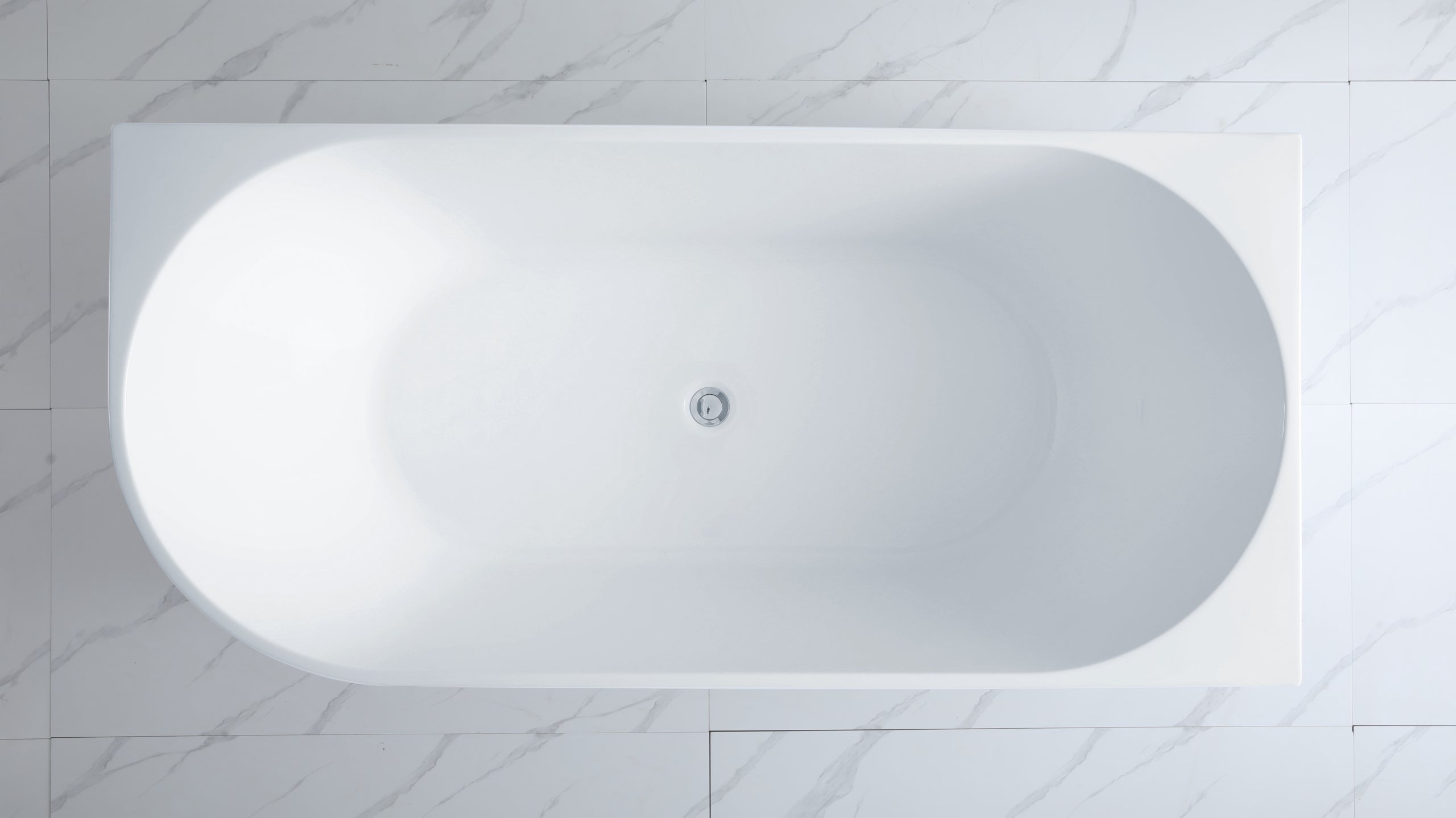 Elivia Corner Back-To-Wall Non-Overflow Bathtub