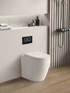 Elvera Rimless Extra Height Wall Faced Pan