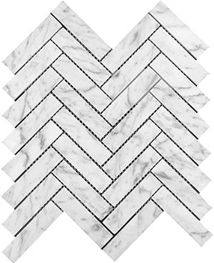Herringbone Marble Mosaics