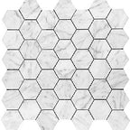 Hexagon Honed Finish Mosaics