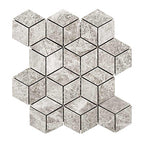 Diamond Cube Marble Mosaics