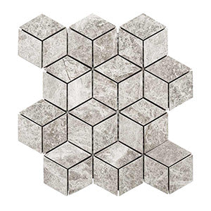 Diamond Cube Marble Mosaics