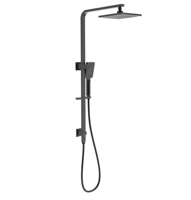 Eden Square 200mm Multifunction Shower Set (1 & 2 Hose)