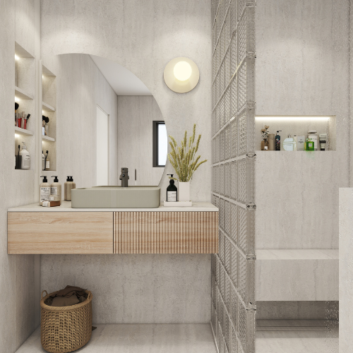 Digital White Travertine