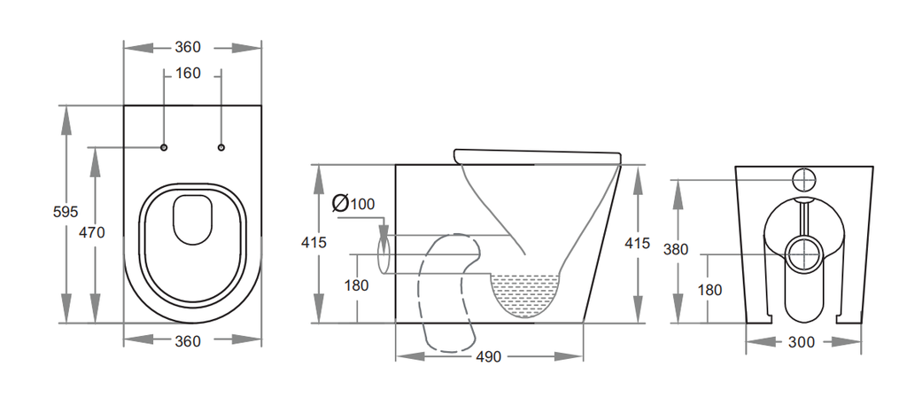 Avery Box Rim Wall Faced Floor Pan
