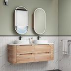 Briony Mia Oak Wall-Hung Vanity