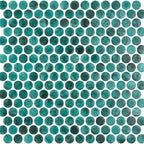 Onix Penny 19mm Diameter Glass Mosaics