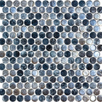 Onix Penny 19mm Diameter Glass Mosaics