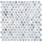 Onix Penny 19mm Diameter Glass Mosaics