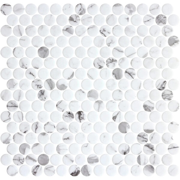 Onix Penny 19mm Diameter Glass Mosaics
