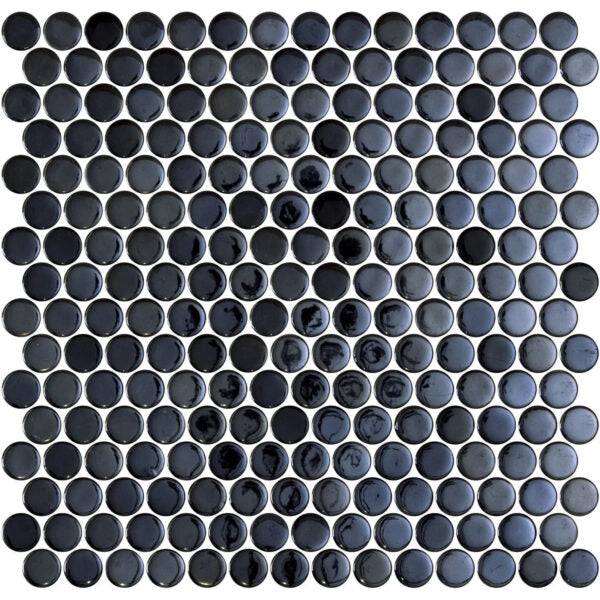 Onix Penny 19mm Diameter Glass Mosaics