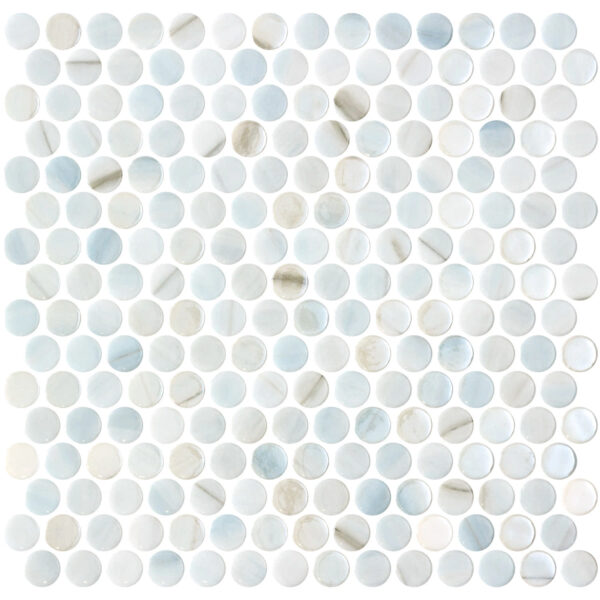 Onix Penny 19mm Diameter Glass Mosaics